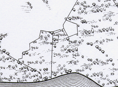 O.S. Map of Milltown of Borenich in 1867