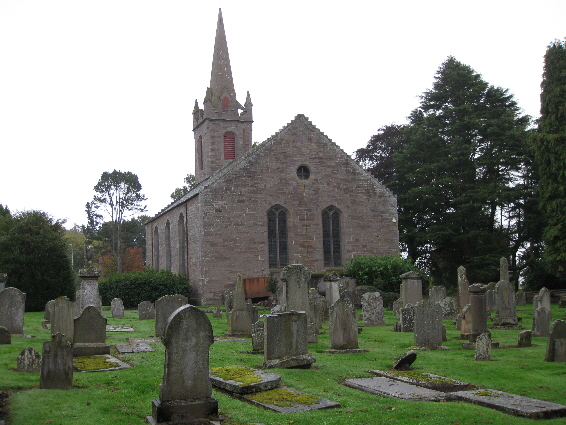 Liff churchyard