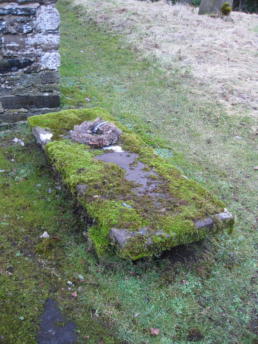 Table stone of Neil McGlashan, write in Clune