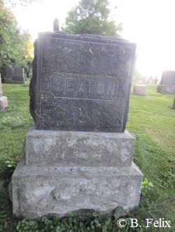 The Seaton monument at Fort Erie